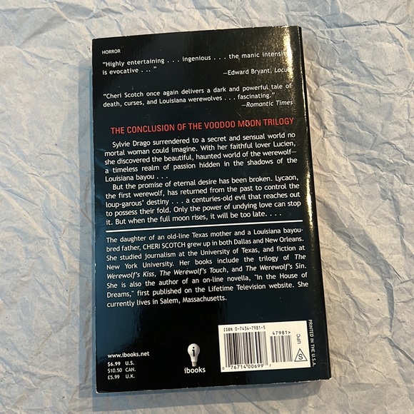 ⭐️5 for $15⭐️The Werewolf’s Sin by Cheri Scotch | Book - Picture 2 of 2